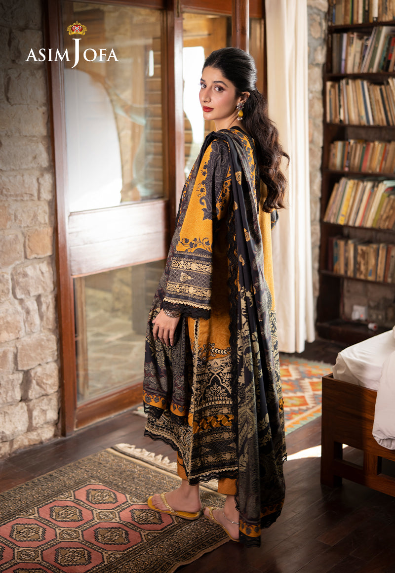 Asim Jofa Unstitched 3 Piece Winter Collection'2024-AJUW-23