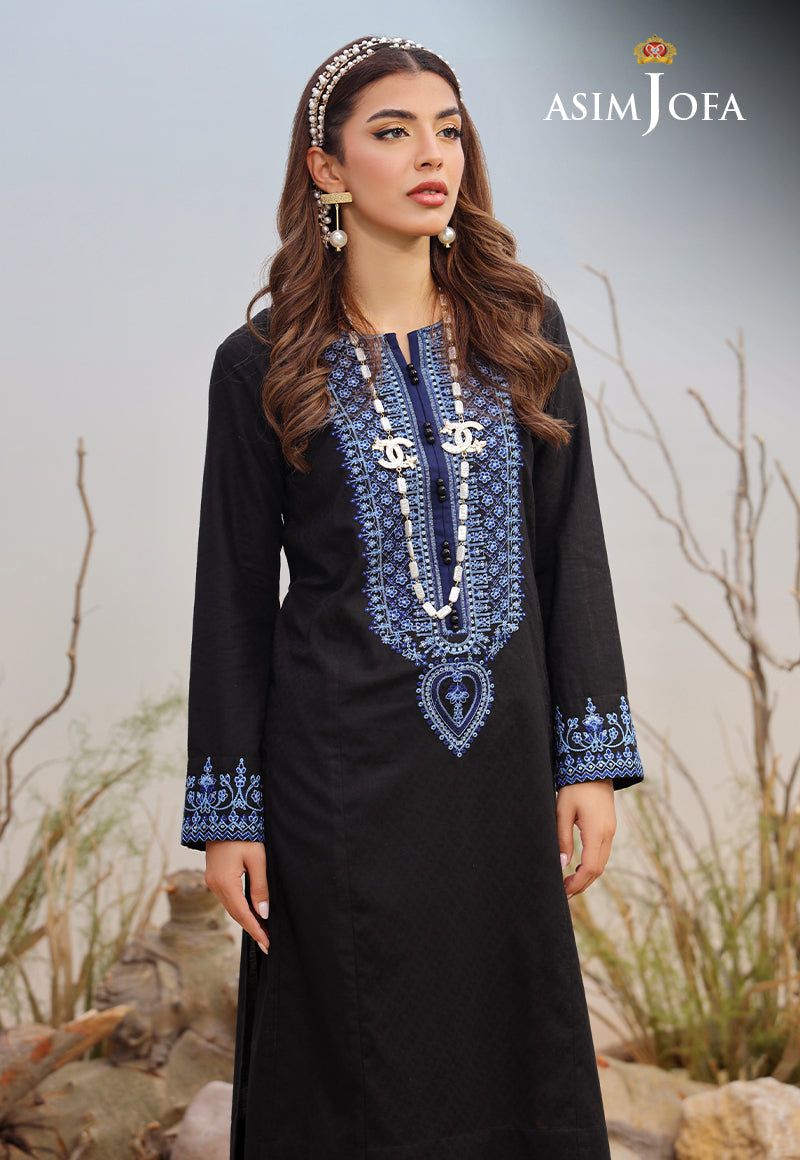 Asim Jofa Wardrobe Solution '23 Ajws-05 (1-Pc) Embroidered Self Jacquard 1 Pc