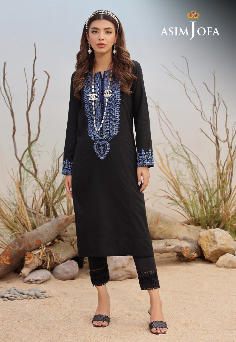 Asim Jofa Wardrobe Solution '23 Ajws-05 (1-Pc) Embroidered Self Jacquard 1 Pc