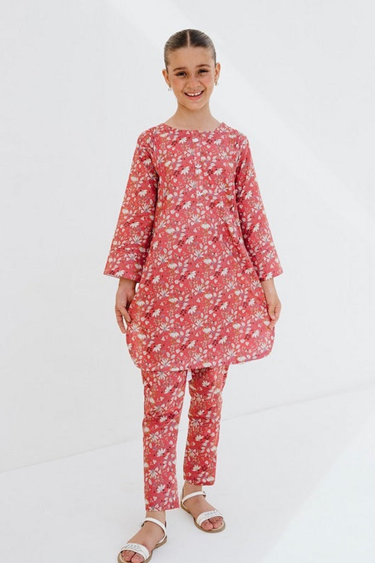Bandhan by Amna Khadija Stitched 2 Piece Kids Collection'2023-AK-04