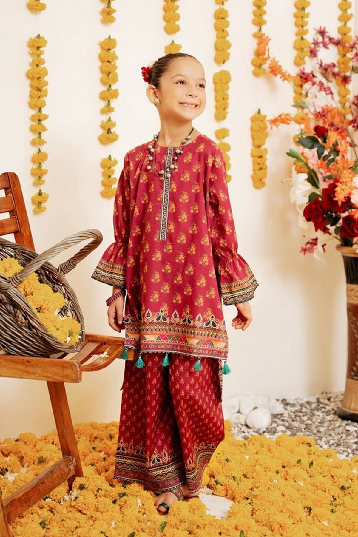 My Little Barbie Girls by Amna Khadija Pret Kids Collection'2023-AK-09