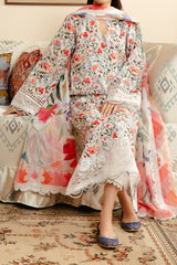Malina By Afrozeh Unstitched 3 Piece Emb Digital Printed Lawn Collection'2024-AL-06-Elira