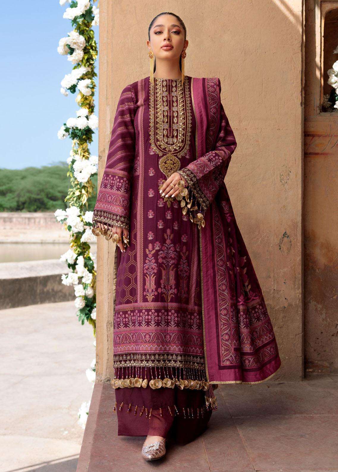 Alannah by Emaan Adeel Unstitched 3 Piece Lawn Collection'2022-AL-08