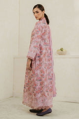 Amore By Ayzel Unstitched 3 Piece Summer Lawn Collection-AL-V4-08-Rose