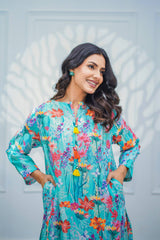 Suitsu Stitched Summer Co Ords Set Drop-1 Collection'2025-Botanic Dream