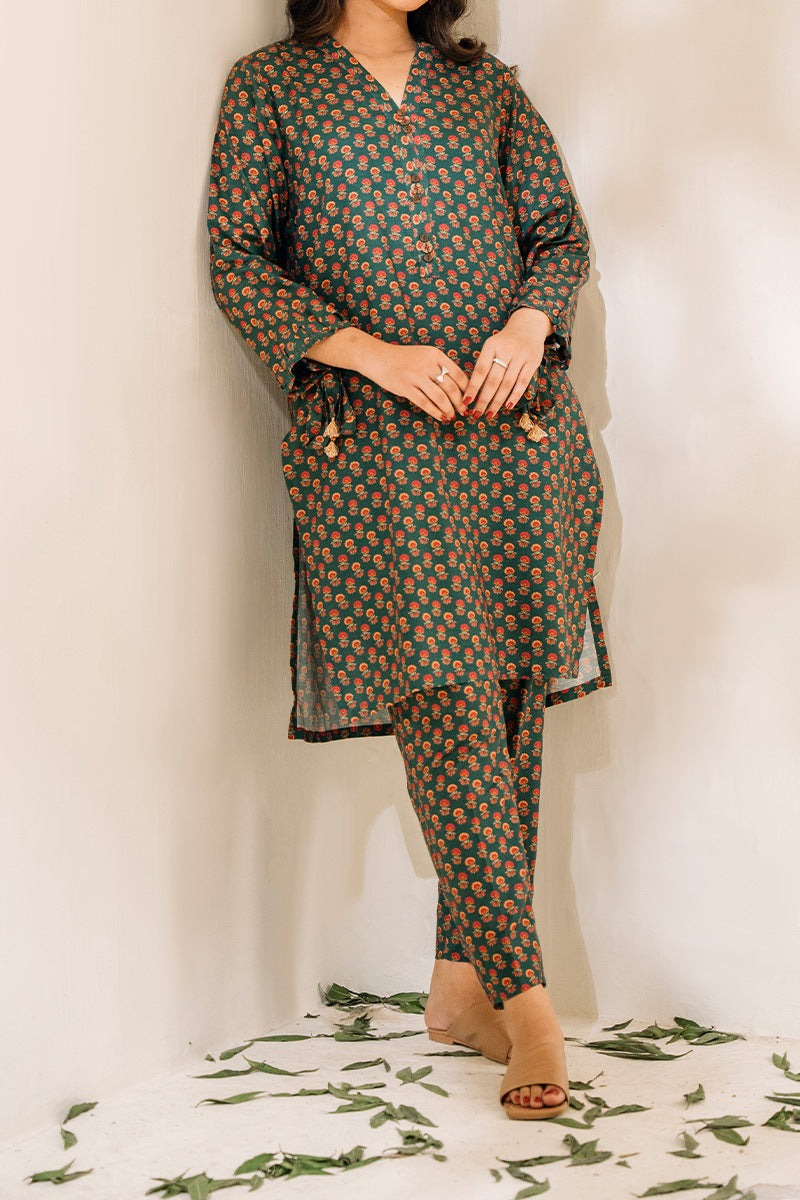 Aarohi by Amna Khadija Slub Linen Pret Winter Collection'2023-ALSP-05