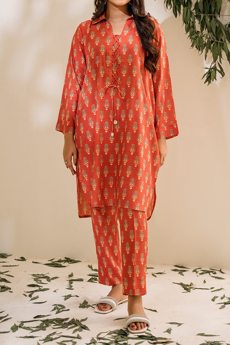 Aarohi by Amna Khadija Slub Linen Pret Winter Collection'2023-ALSP-07