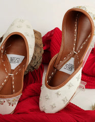 Mgs Style Khussa Collection-Amaira (White)