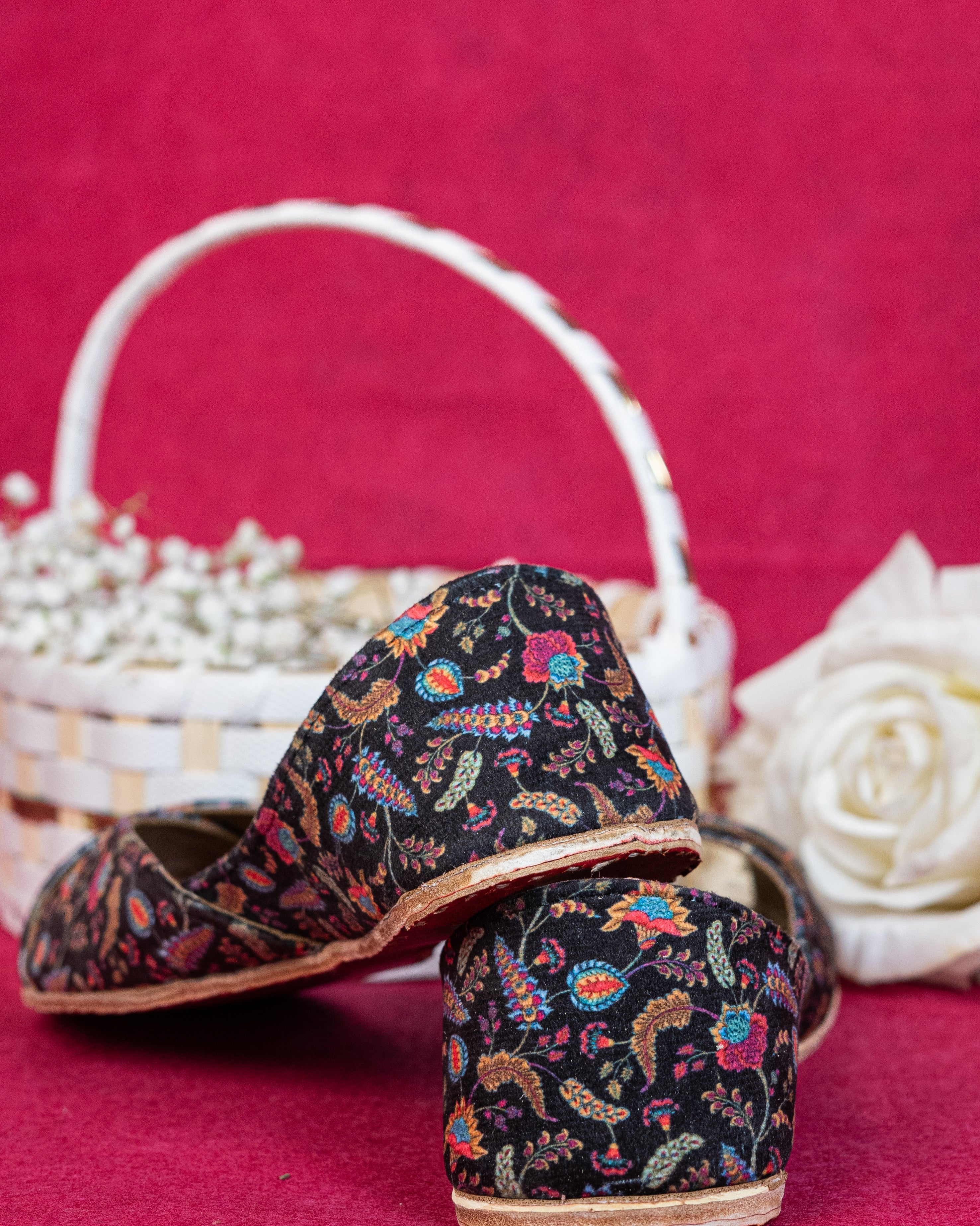 On Your Feets Casual Khussa-Vintage Charm