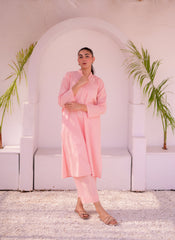 Tehzeeb Threads Solids Collection-Petal Soft Solid Set | Stitched - 2 piece | Shirt & Trouser