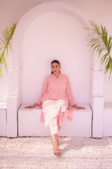 Tehzeeb Threads Solids Collection-Petal Soft Solid Set | Stitched - 2 piece | Shirt & Trouser