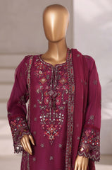 Mahpara by Sada Bahar Stitched 3 Piece Festive Formals Vol-18 Collection'2025-AQ-25-Falsa