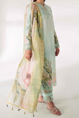 Qprints By Qalamkar Unstitched 3 Piece Printed Lawn Collection'2024-AR-04-Nella