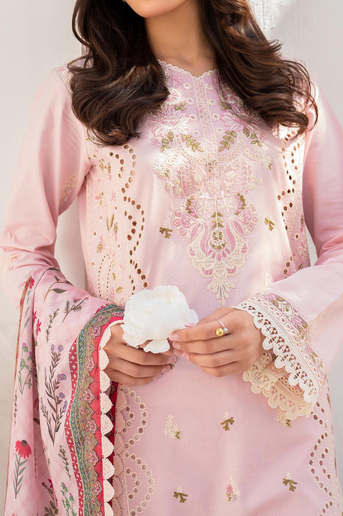 Shezlin By Aabyaan Unstitched 3 Piece Chikankari Ramadan Edit Collection'2024-AR-07-Elaf