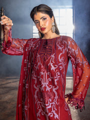AURA Vol-02 By Zebtan Unstitched 3 Piece Luxury Formals Suit-AR-07 | Aura Vol-02