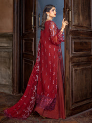 AURA Vol-02 By Zebtan Unstitched 3 Piece Luxury Formals Suit-AR-07 | Aura Vol-02