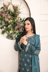 Parya by Tawakkal Semi Stitched 3 Piece Lawn Collection'2023-AS-015