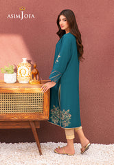 Asim Jofa Outfit Of The Day Ajod-10 Embroidered Swiss Lawn 1 Pc