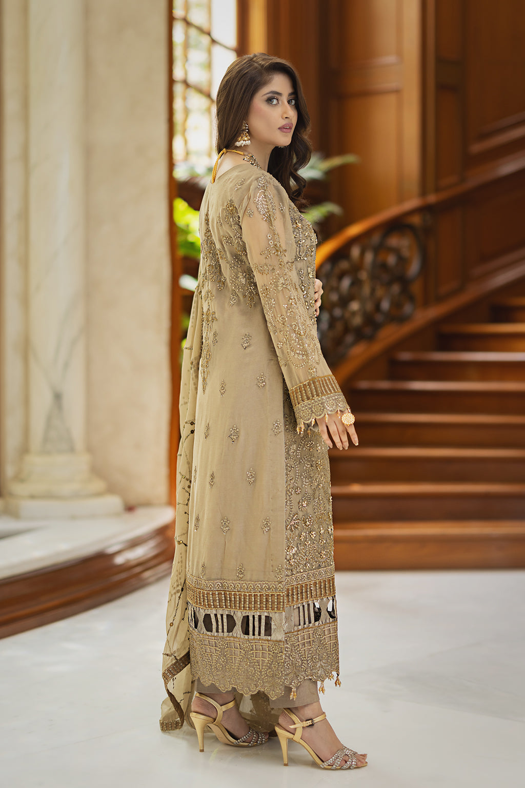 Ishq e Atish by Emaan Adeel Unstitched 3 Piece Luxury Chiffon Collection'2023-AT-08-Zora