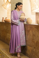 Sahar Unstitched 3 Piece Emb Khaddar Winter Collection'2025-AW2-25-03-Lavina Rose
