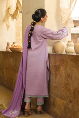 Sahar Unstitched 3 Piece Emb Khaddar Winter Collection'2025-AW2-25-03-Lavina Rose