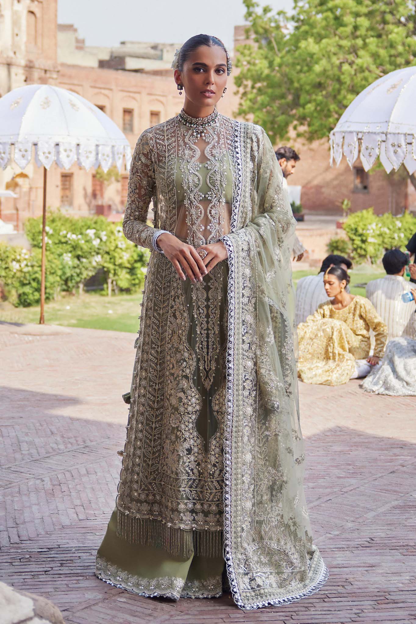 Dastangoi by Afrozeh Unstitched 3 Piece Wedding Formals Collection'2023-AWE-08