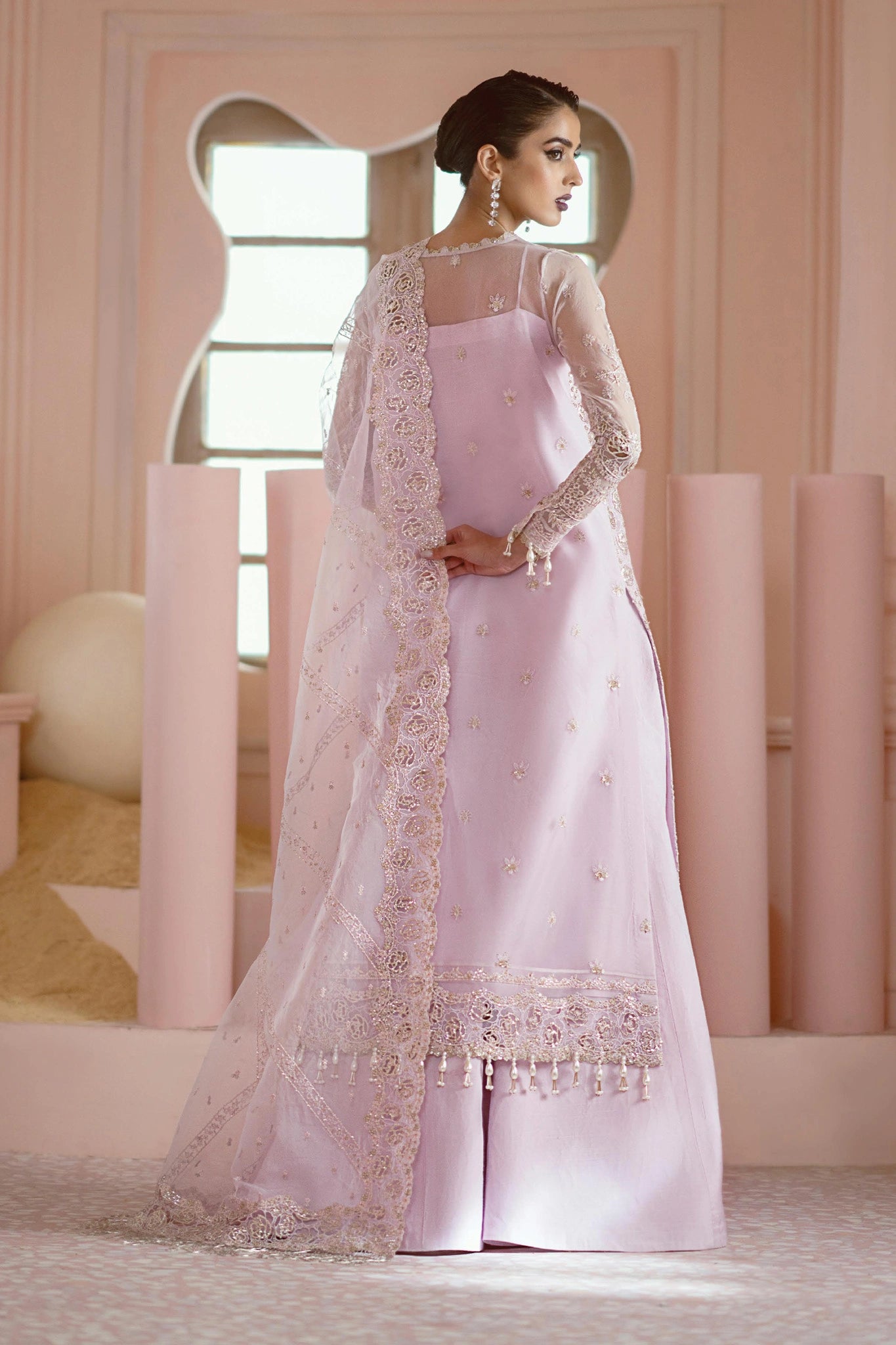 Luminara By Ayzel Unstitched 3 Piece Wedding Formals Collection'2024-AWF-06-Cora