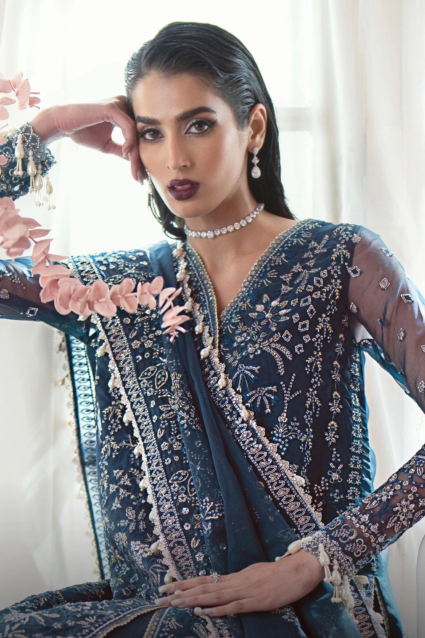 Luminara By Ayzel Unstitched 3 Piece Wedding Formals Collection'2024-AWF-10-Mela