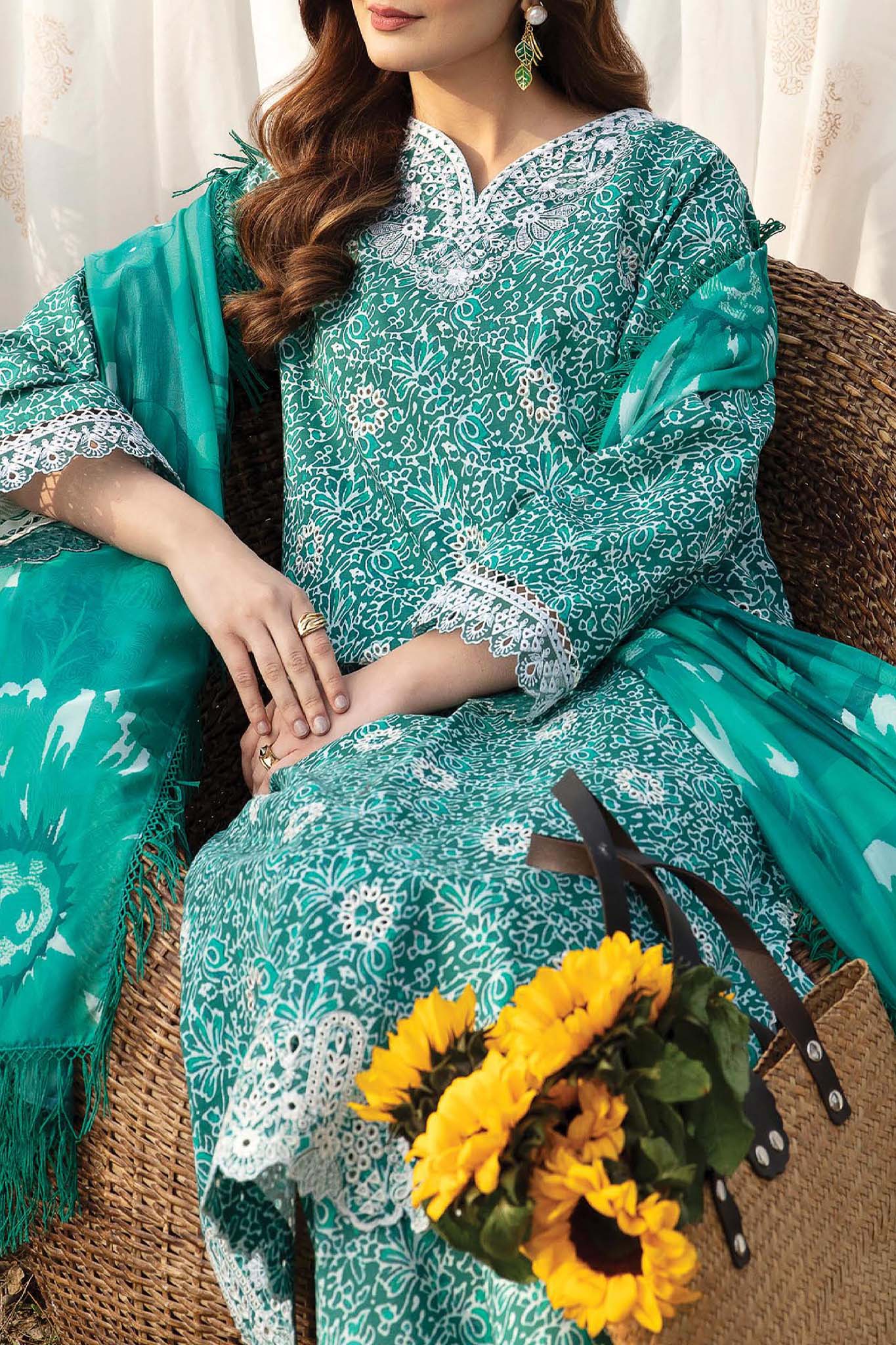 Ayzel Summer Dream Unstitched 3 Piece Lawn Vol-01 Collection'2024-AZL-V1-02