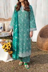 Ayzel Summer Dream Unstitched 3 Piece Lawn Vol-01 Collection'2024-AZL-V1-02