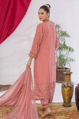 Arzu By Azmeerah Unstitched 3 Piece Hand Emb Chiffon Collection'2025-AZM-AR-03-Serene