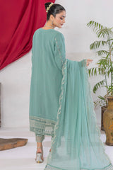 Arzu By Azmeerah Unstitched 3 Piece Hand Emb Chiffon Collection'2025-AZM-AR-04-Feroza