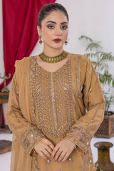 Arzu By Azmeerah Unstitched 3 Piece Hand Emb Chiffon Collection'2025-AZM-AR-05-Dastan
