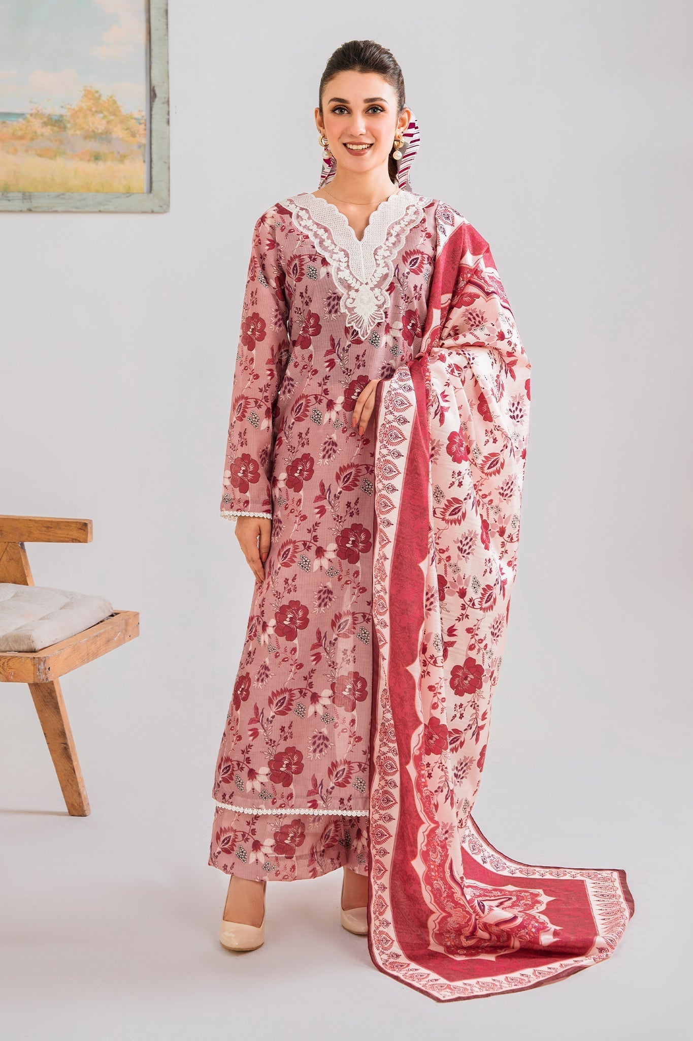 Winter Basics by Panache Apparel Stitched Collection-Chic Frost