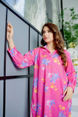 Amal Stitched 2 Piece Summer Lawn Collection-Fuchsia