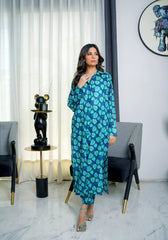 Amal Stitched 2 Piece Summer Lawn Collection-Aqua Flora