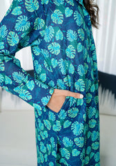 Amal Stitched 2 Piece Summer Lawn Collection-Aqua Flora