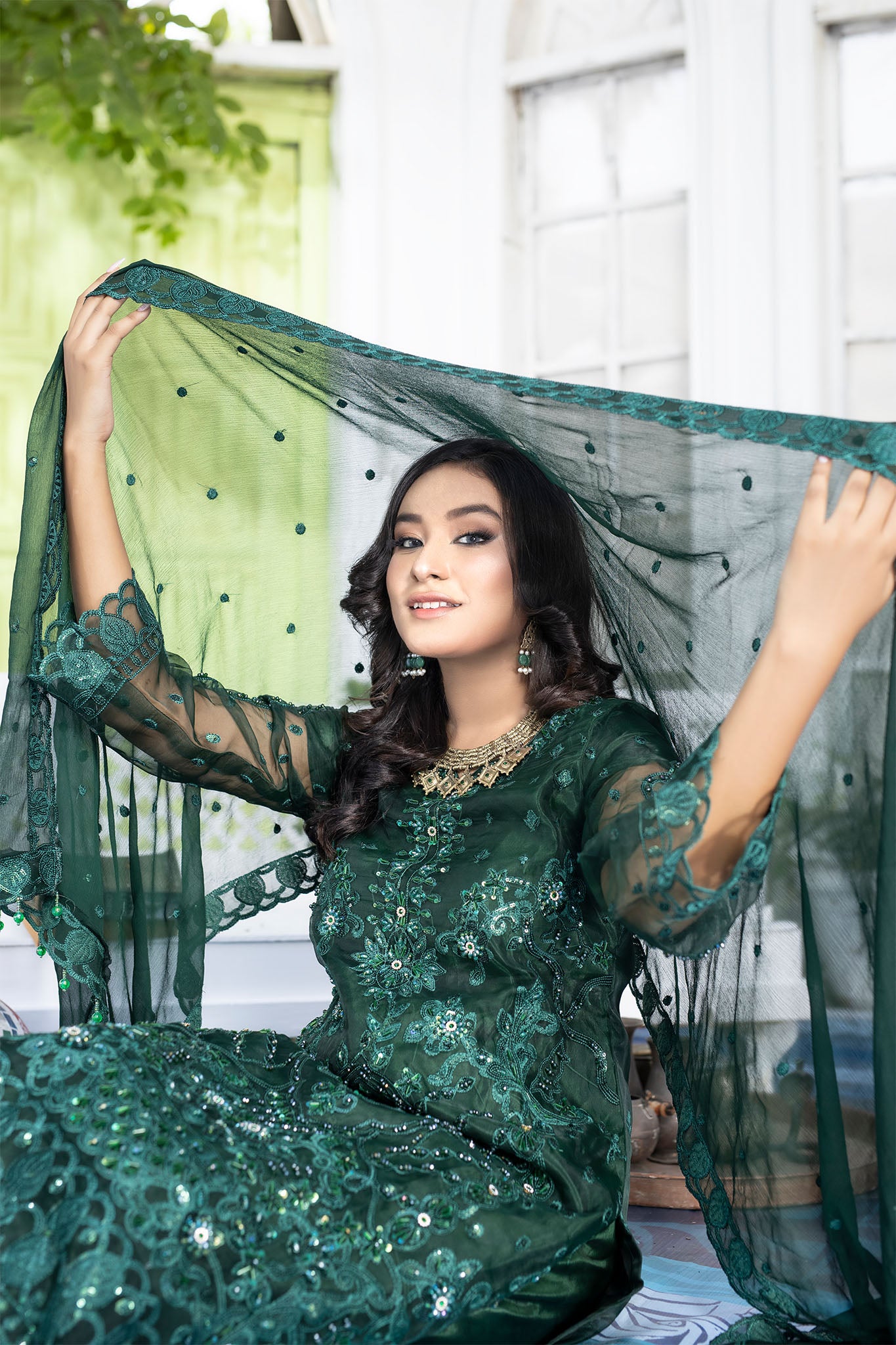 Ketifa Unstitched 3 Piece Festive Wedding Collection'2025-Af 0103