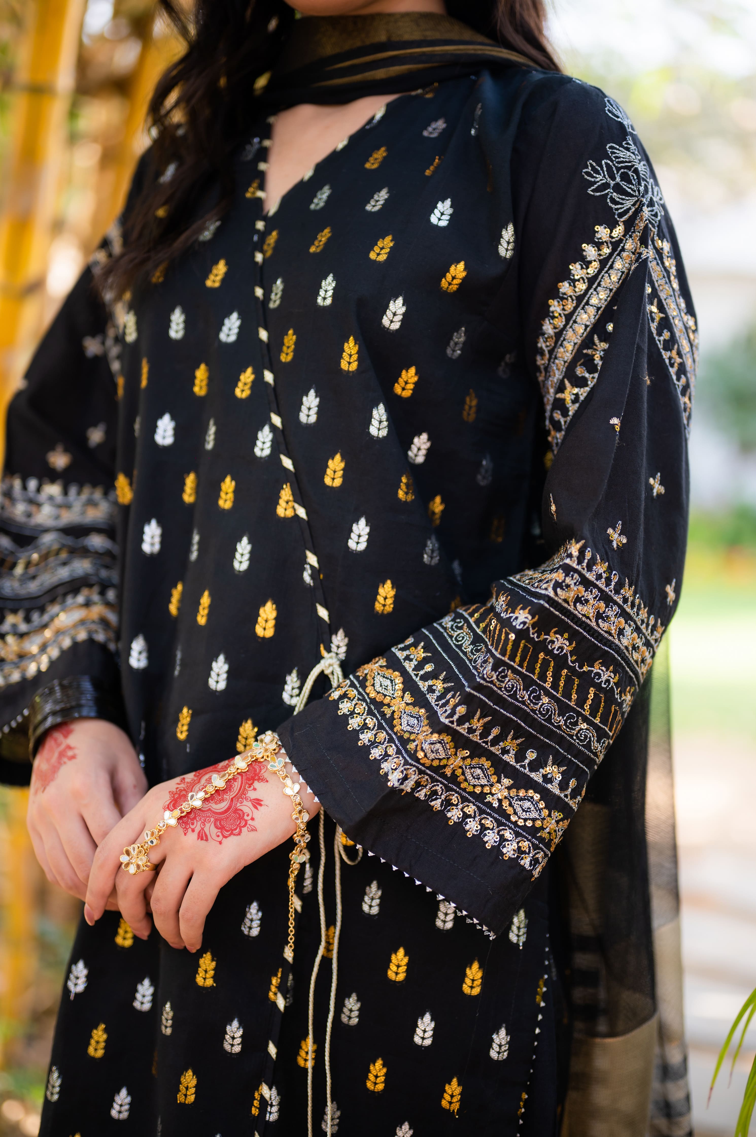 Omal By Komal Stitched 3 Piece Summer Collection'2025-Afsana - 3 pc
