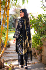Omal By Komal Stitched 3 Piece Summer Collection'2025-Afsana - 3 pc