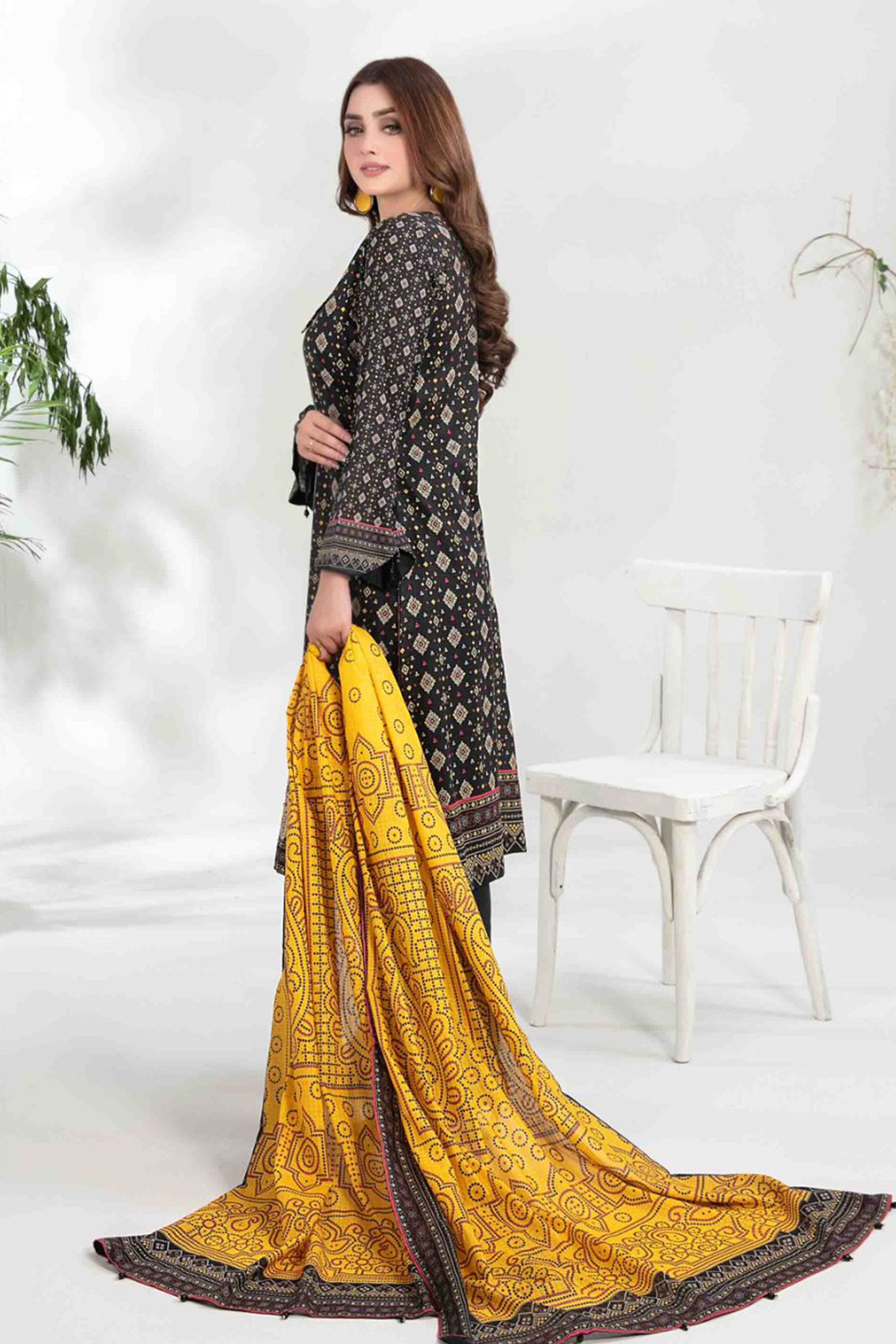 Afsara By Tawakkal Unstitched 3 Piece Digital Lawn Collection'2024-D-9383