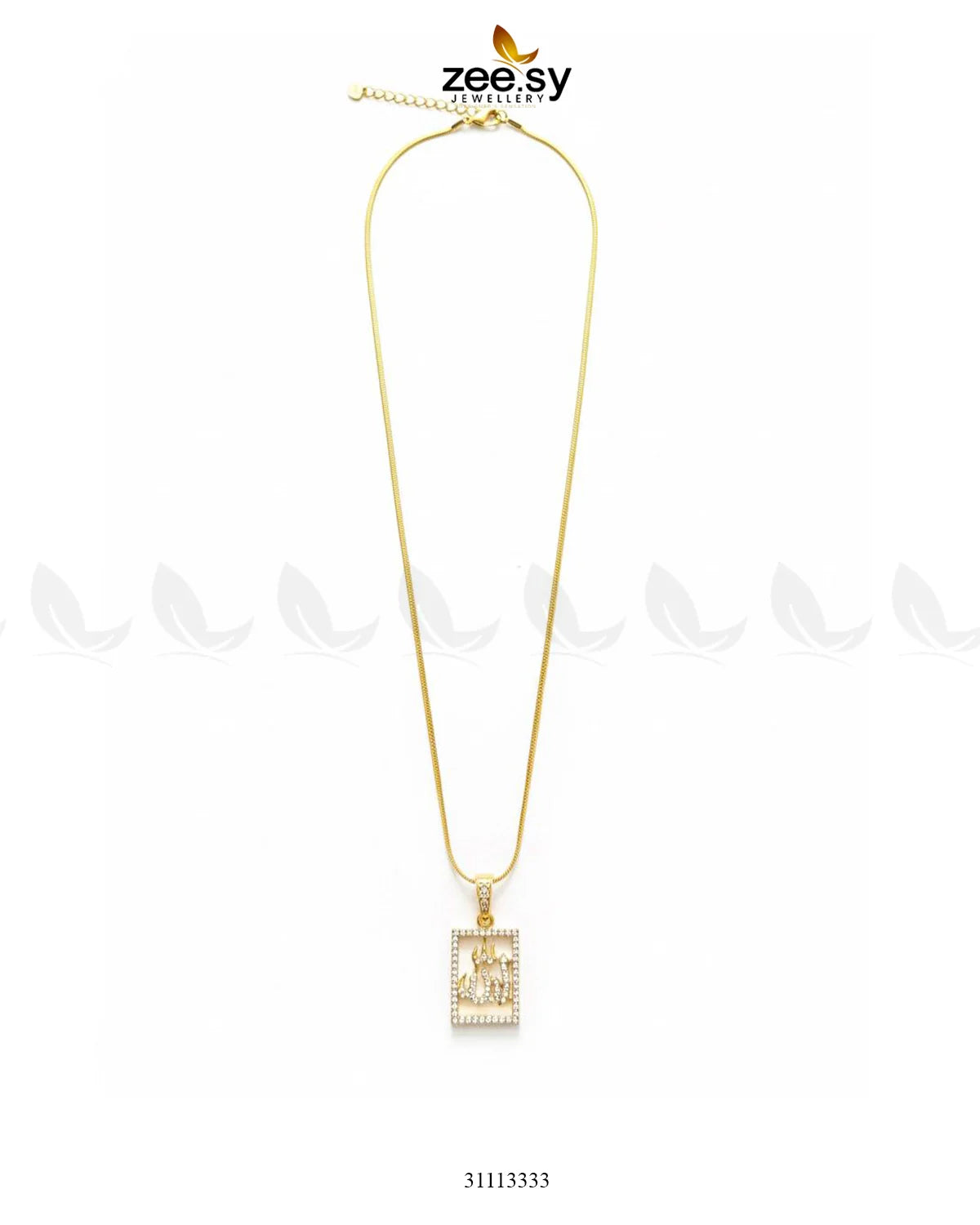 Al-Malik Calligraphy Locket - Zeesy Jewellery