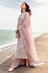 Zinnia By Faiza Saqlain Unstitched 3 Piece Luxury Lawn Collection-Amaryllis