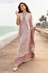 Zinnia By Faiza Saqlain Unstitched 3 Piece Luxury Lawn Collection-Amaryllis