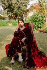 Velvet By Mannat Clothing Stitched Collection-Angrakha