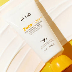 Anua Zero-Cast Moisturizing Finish Sunscreen (50Ml)