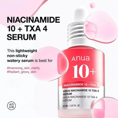 Anua Niacinamide 10% + Txa 4% Dark Spot Correcting Serum