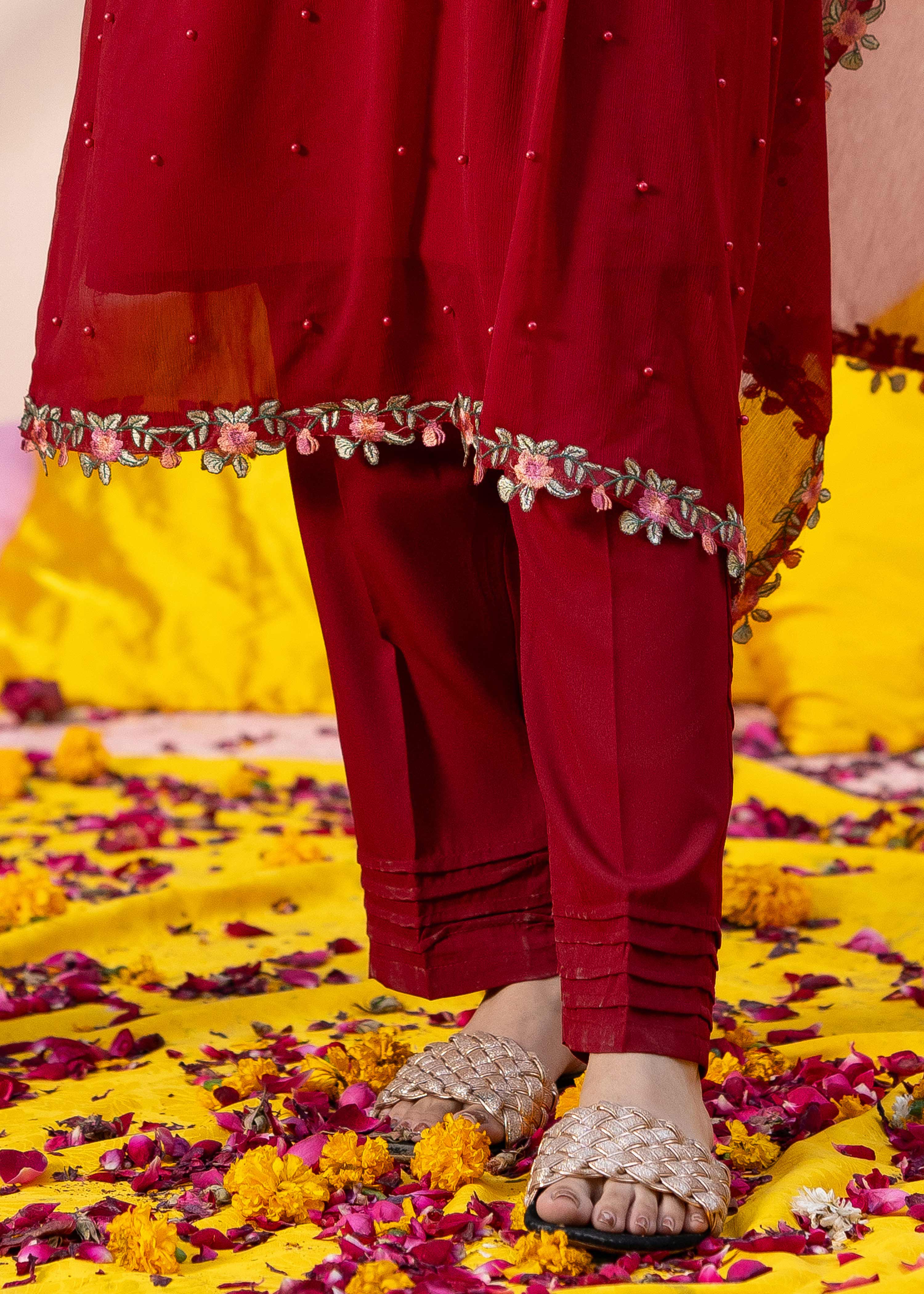 Modest Stitched 3 Piece Kids Formals Collection'2024-Mushq