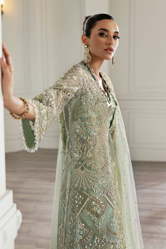 A Beautiful Chaos By Crimson X Saira Shakira Unstitched 3 Piece Wedding Collection'2024-01-Art Deco Glitz