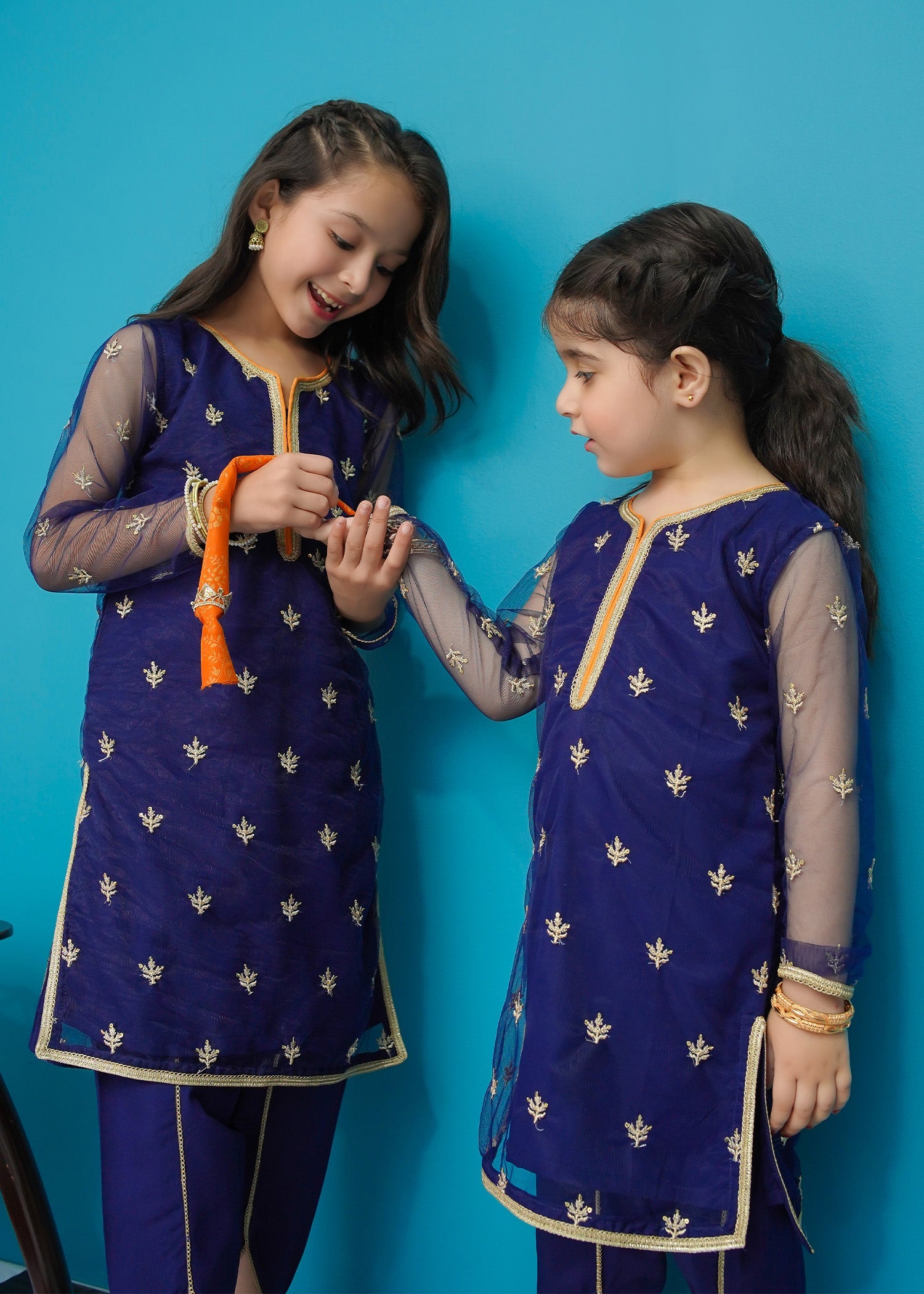 Modest Stitched 2 Piece Kids Festive Formals Edit-02 Collection'2024-Bulbul